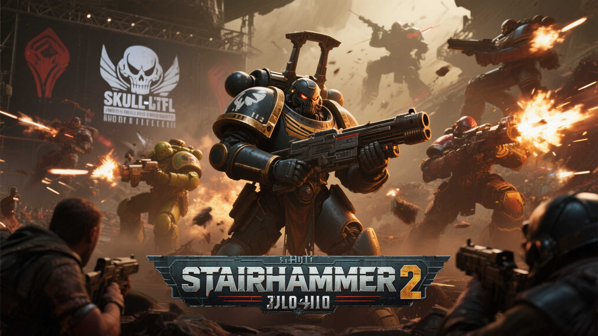 战锤 SKULL 节5.22震撼归来!《星际战士2》《暗潮》等全新内容与重磅消息蓄势待发! 作为战锤40K系列的标志性作品,《星际战